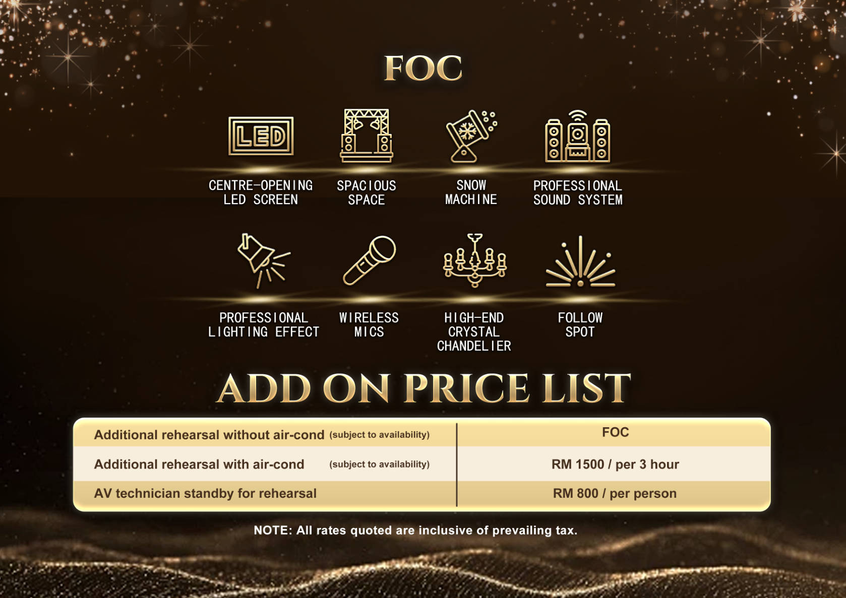 rate card 11